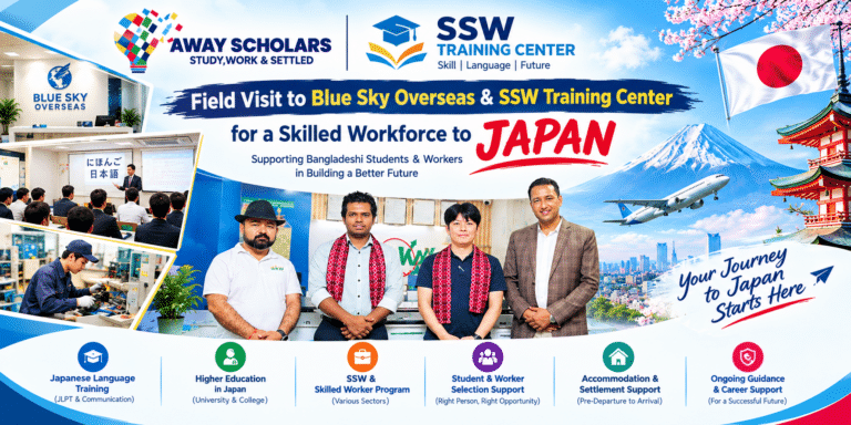 Field Visit to Blue Sky Overseas & SSW Training Center